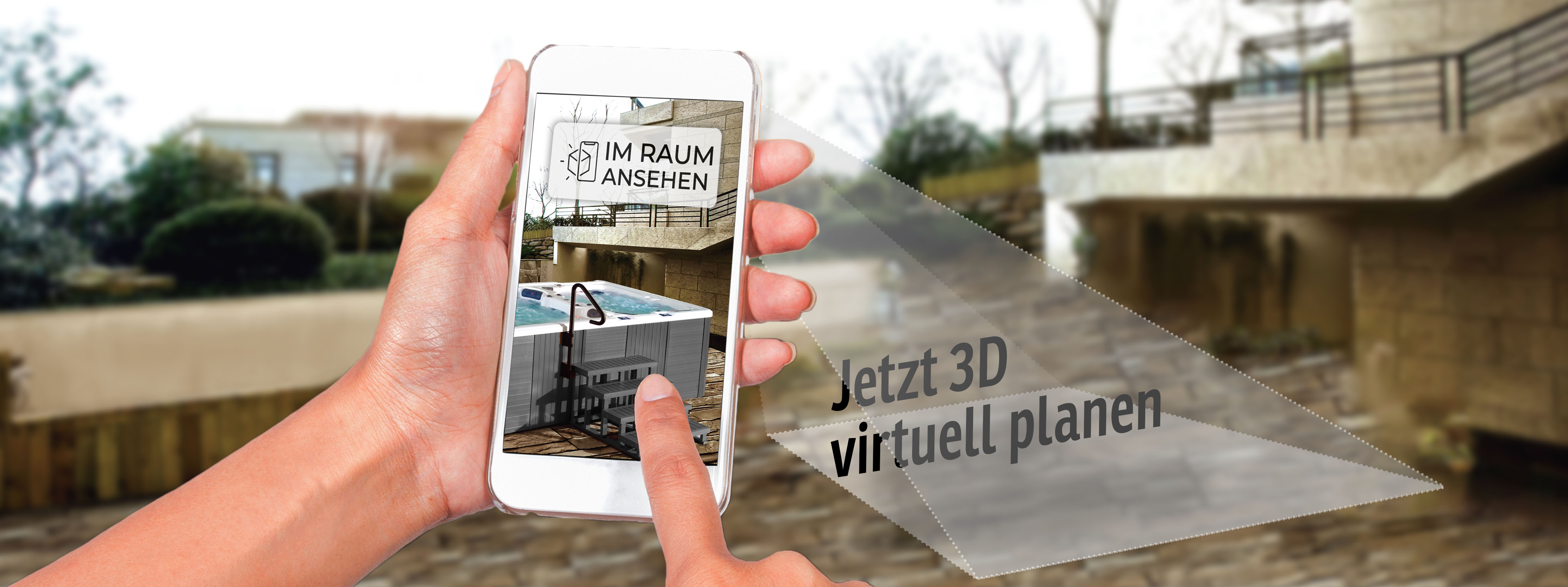 augmented reality app zum pool planen stimmungsbild